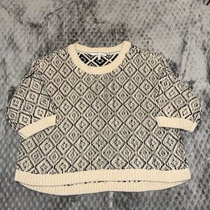 Victoria Secret Patterned Knit Sweater!